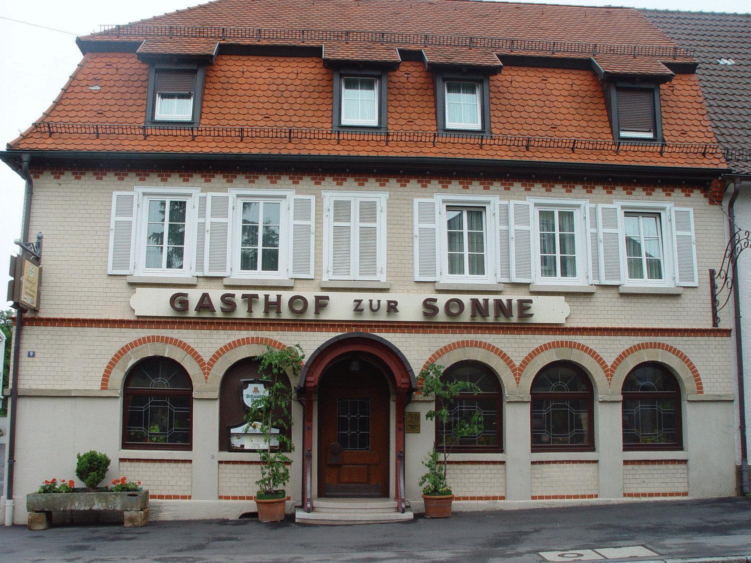 Gasthof Zur Sonne Stuttgart Extérieur photo